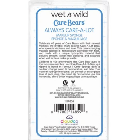 2 Wet N Wild x Care Bears Always Care-A-Lot Color-Changing Makeup Sponges - Picture 2 of 6